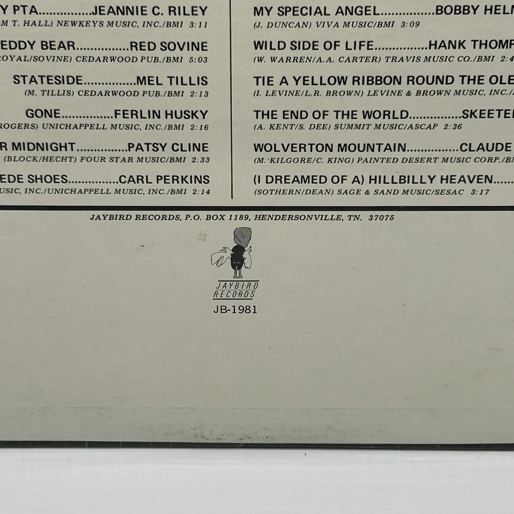 The Best of Country Music All Time Greatest Hits Vinyl Record LP JB 1981 SEALED - Picture 7 of 7